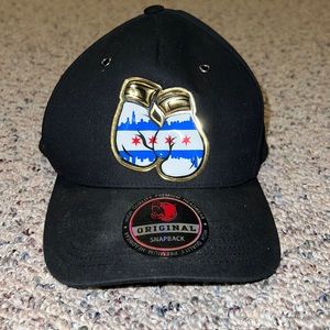 Chicago Flag Boxing Gloves SnapBack 🌃